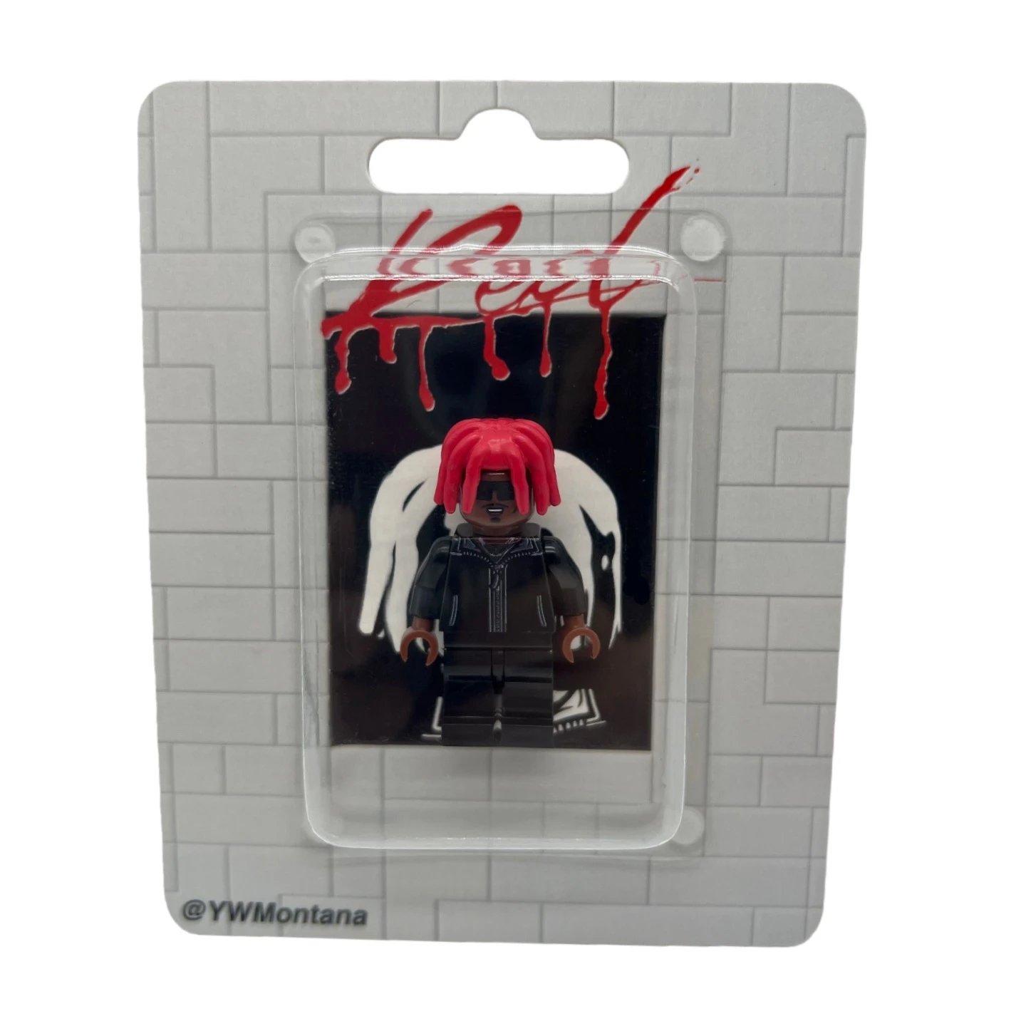 Playboi Carti Whole Lotta Red Red Hair Collectible Minifigure