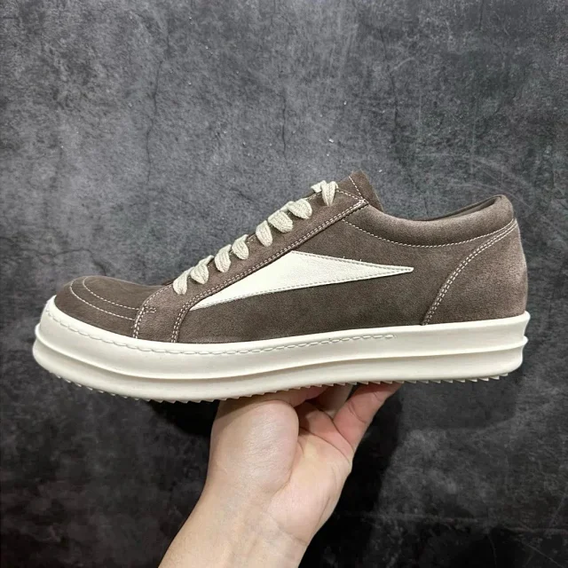 Unbranded Sneakers Low-Top Suede with Contrast Side Panel product detail image 11