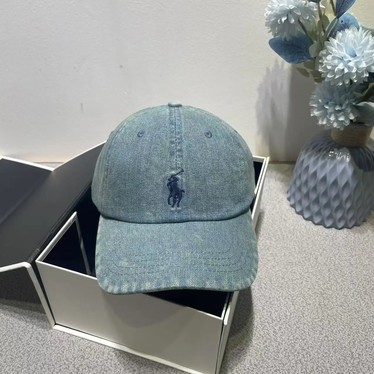 Polo Ralph Lauren Denim Blue Classic Baseball Cap
