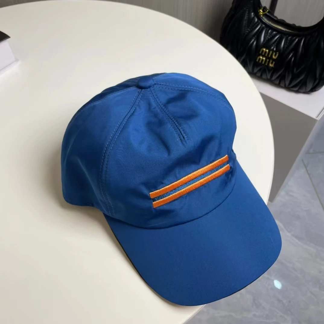 ZEG Cap White Navy Blue Royal Blue Sporty Baseball Hat