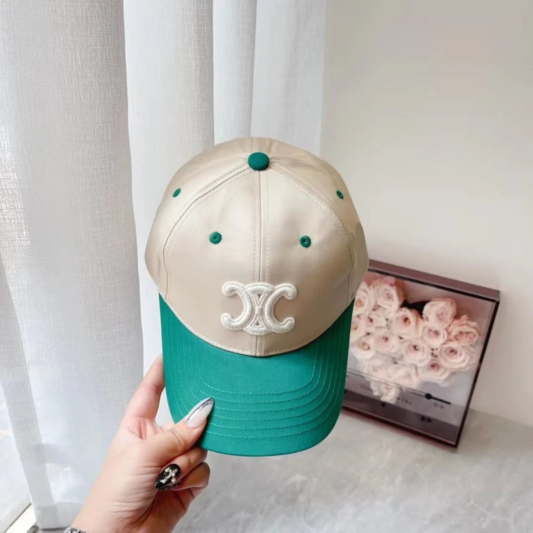 CELINE Hats Triomphe Logo Baseball Cap image 2