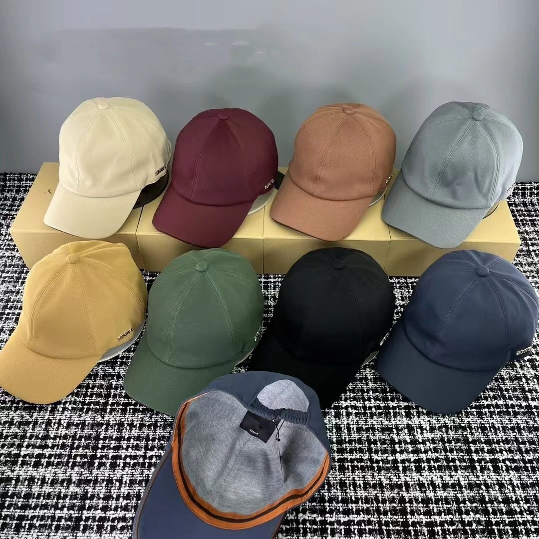 Cotton Baseball Cap Beige Burgundy Tan Gray Mustard Green Black Navy Casual