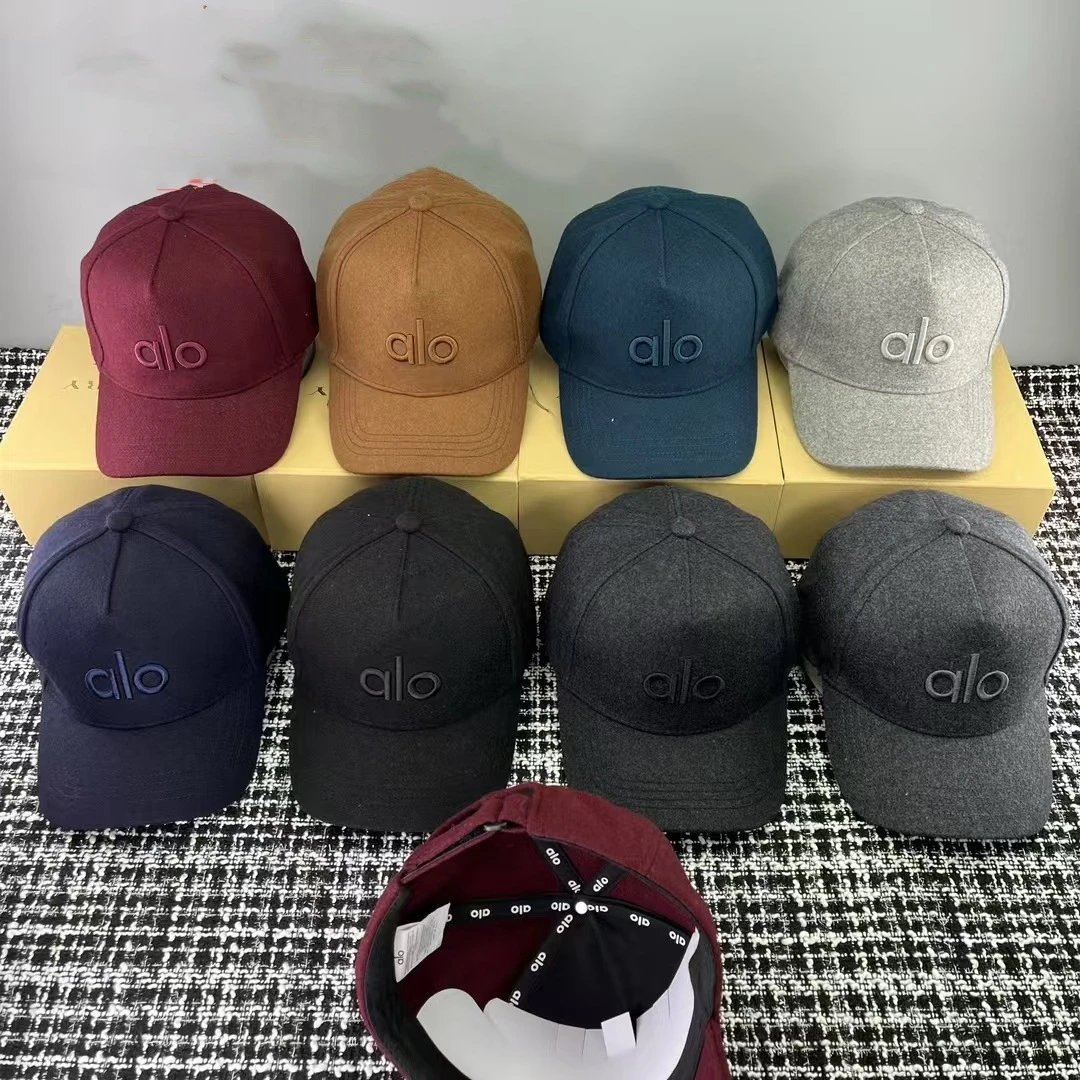 Alo Yoga Hats Embroidered Logo Baseball Cap image 1