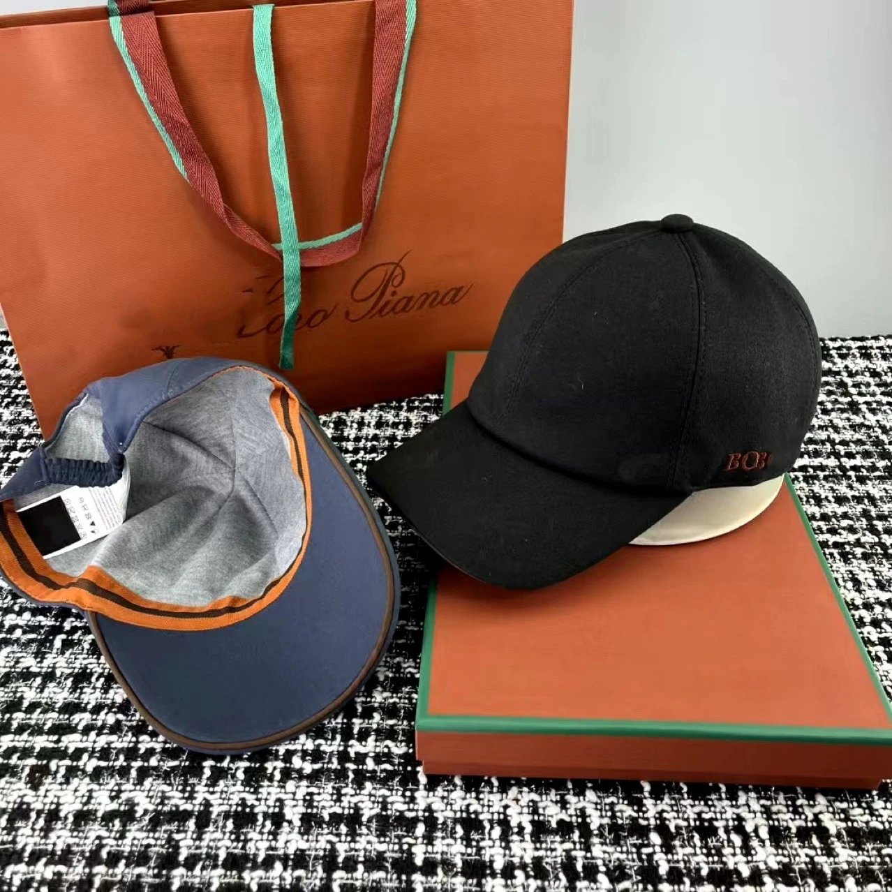 BOSS Hats Six-Panel Baseball Cap with Side Wordmark image 3