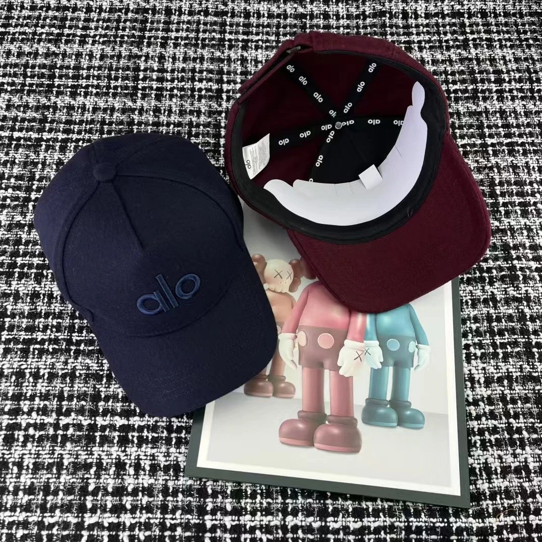 Alo Yoga Hats Embroidered Logo Baseball Cap image 3