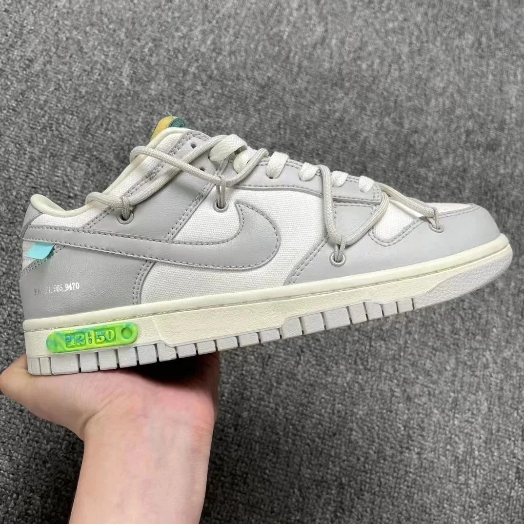 Nike Dunk Low Off-White Multi-Color Deconstructed Sneakers