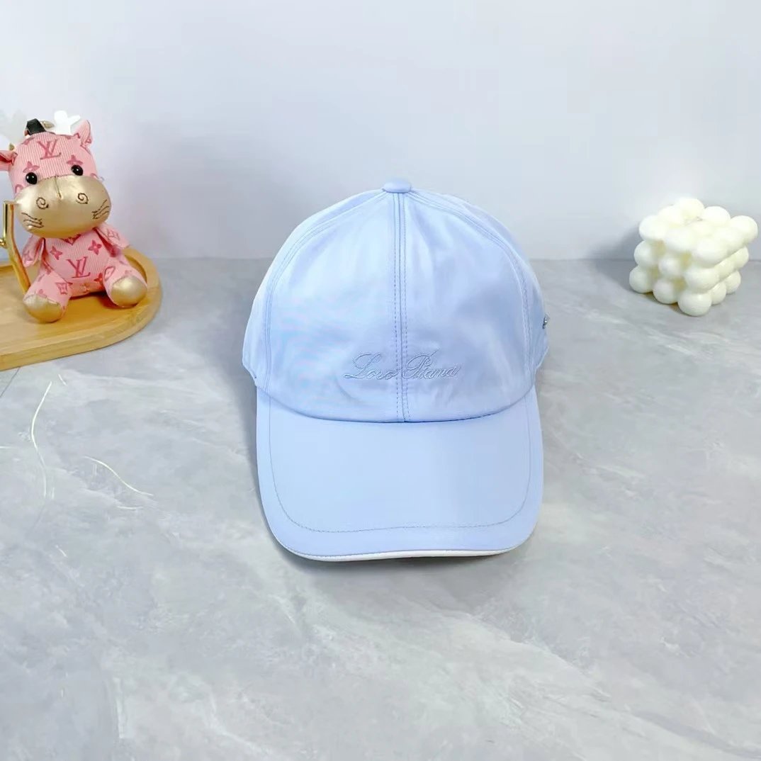 Louis Vuitton Embroidered Logo Nylon Baseball Cap Multicolor Casual
