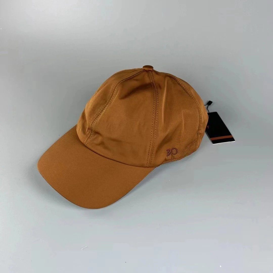 BOSS Classic Snapback Cap Navy Blue Casual Baseball Hat