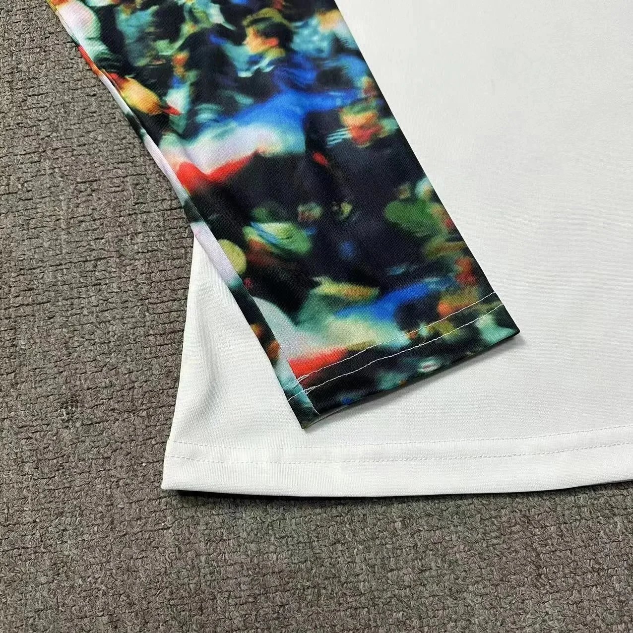 Cultivator Graphic Print White Raglan Long Sleeve T-Shirt