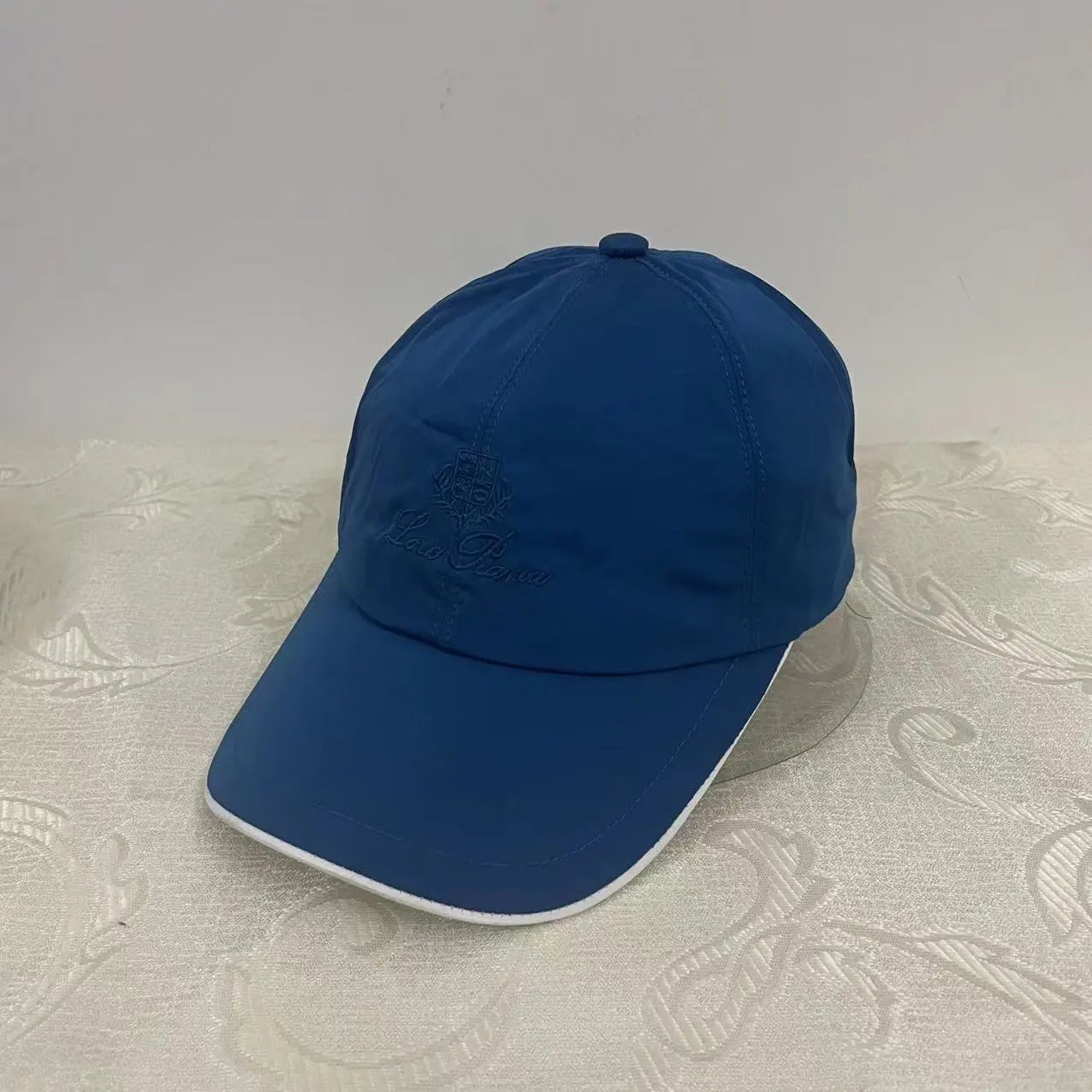 Lac Giana Royal Blue Embroidered Baseball Cap