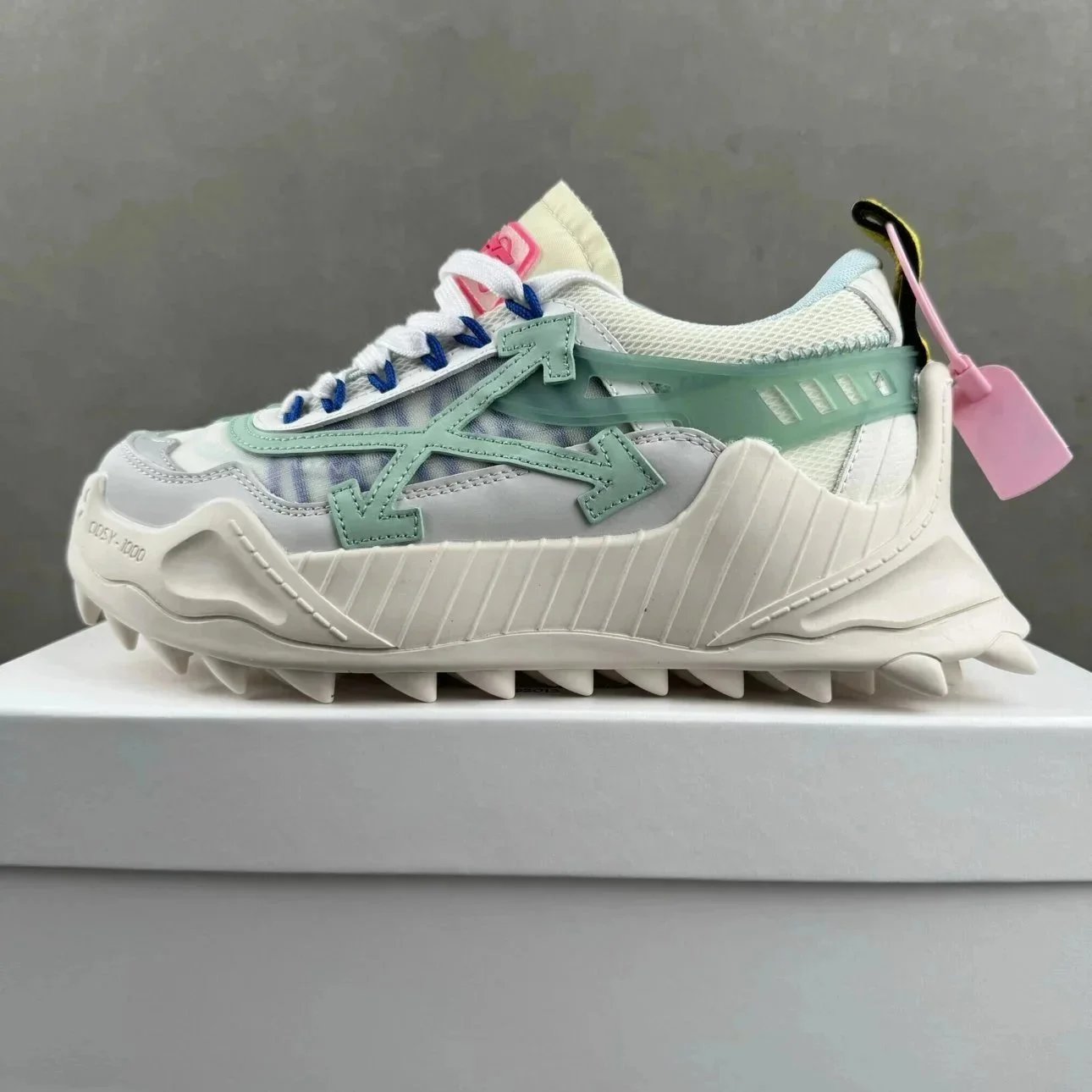 Off-White Diag Arrow Multi-Color Chunky Sneakers