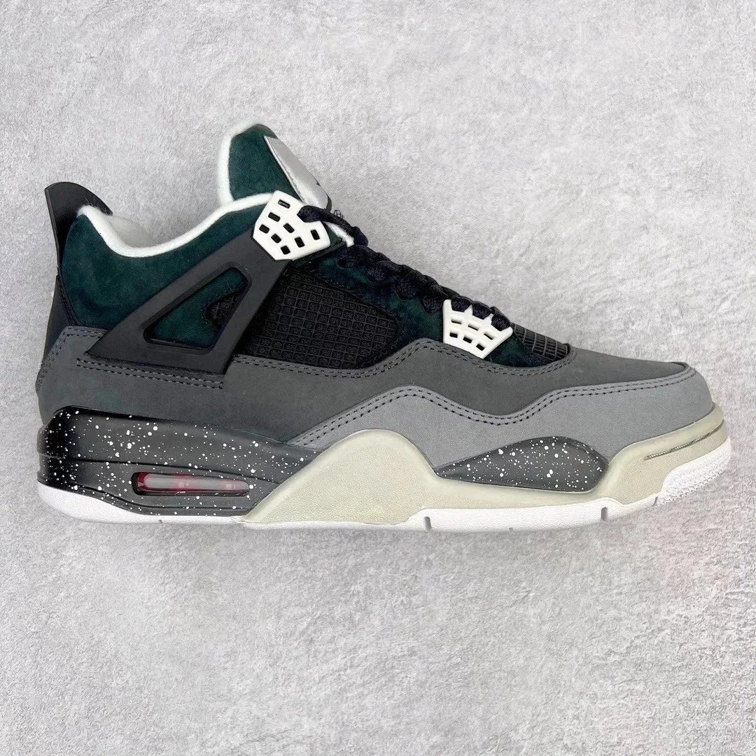 Nike Air Jordan 4 White Black Cement Retro Sneakers