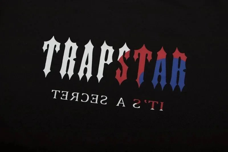 Trapstar Black Graphic Print Streetwear T-Shirt