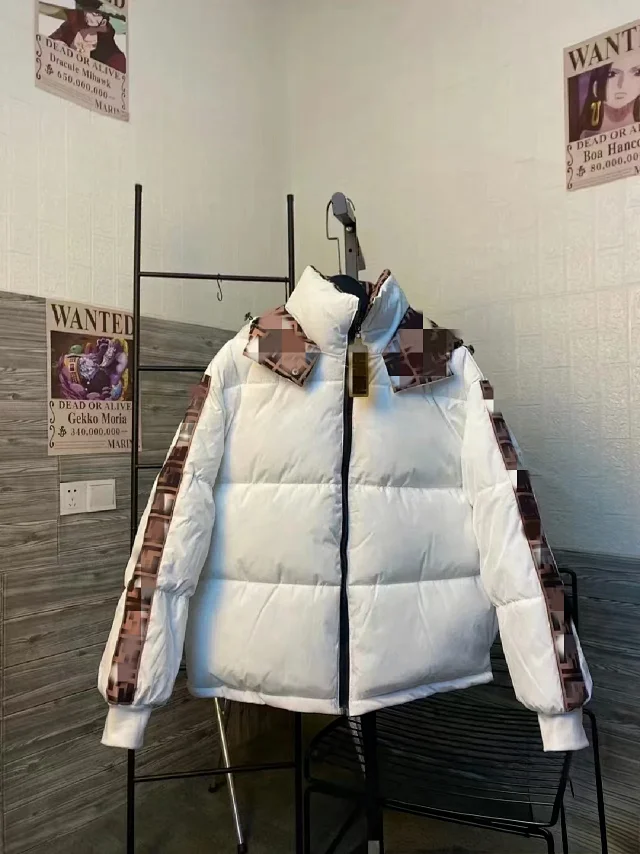Unbranded Down Jackets Puffer Jacket with Patterned Trim product detail image 5