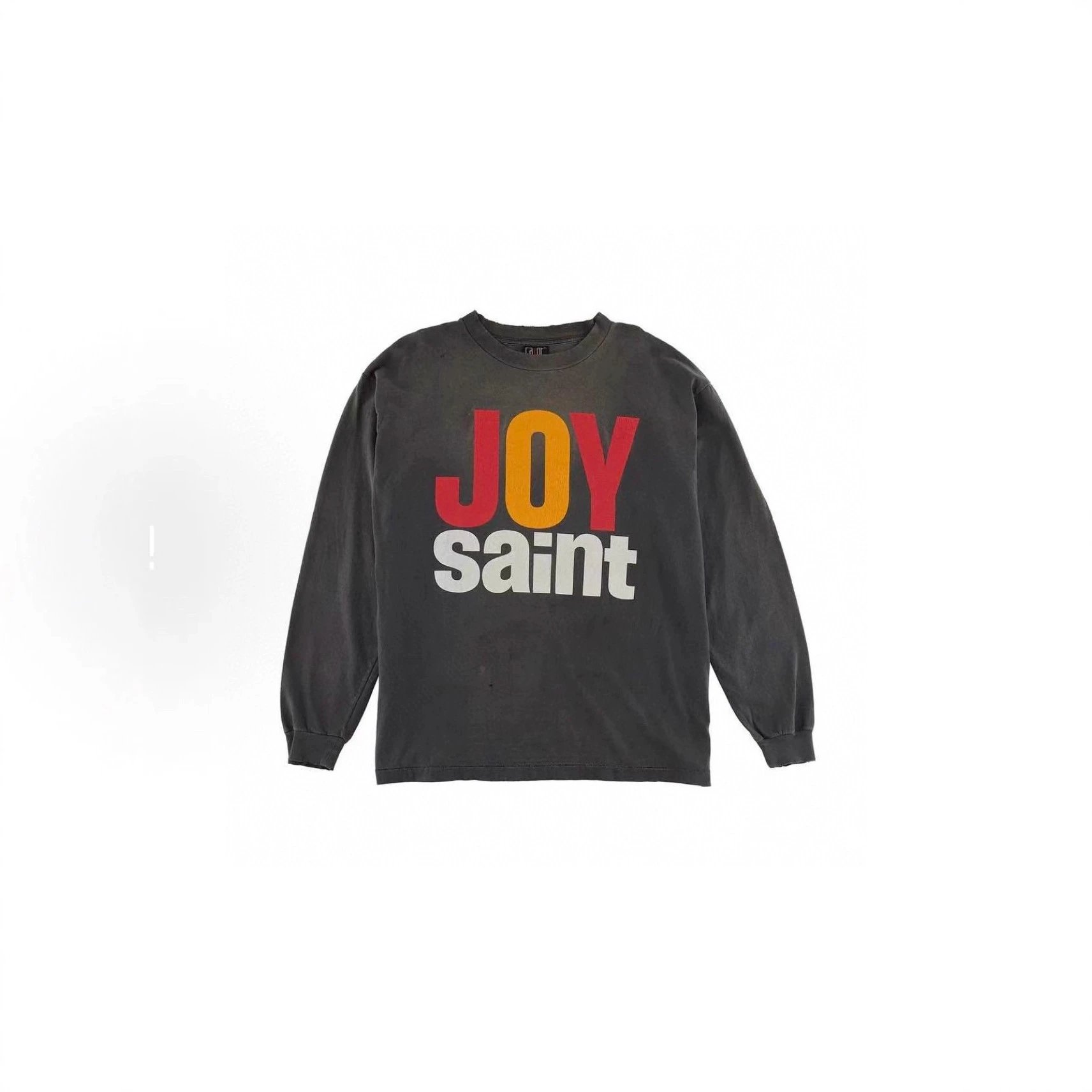 JOY Saint Black Graphic Oversized Sweatshirt