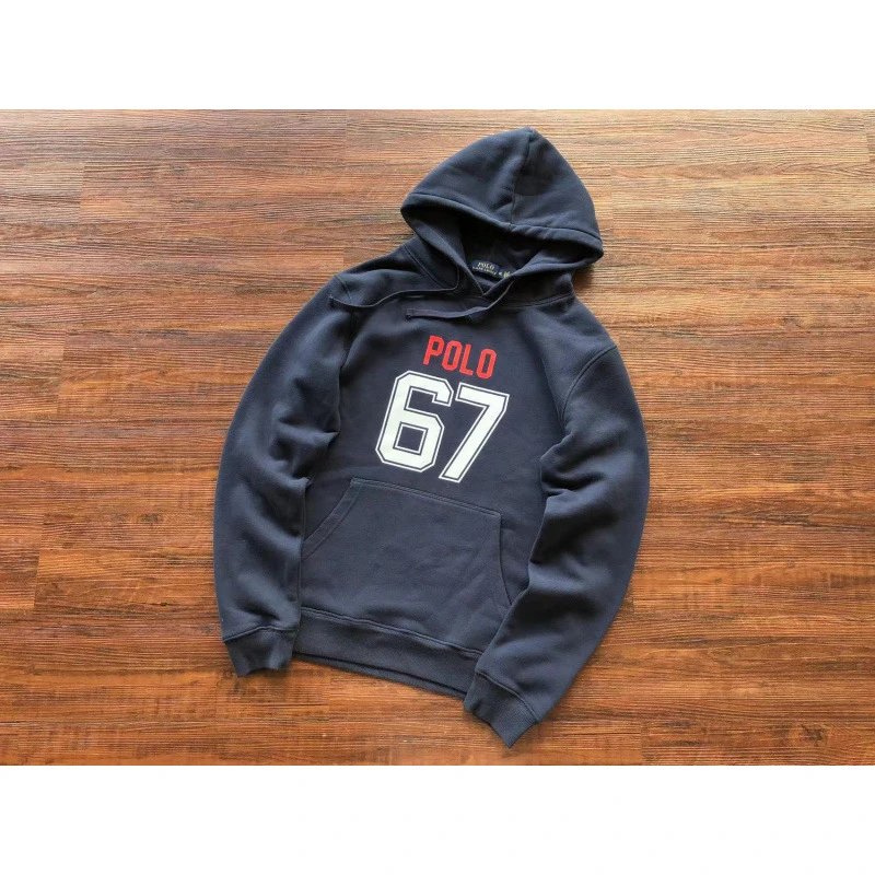Ralph Lauren Hoodies & Sweatshirts Polo Bear Graphic Pullover Hoodie — L041 Blue