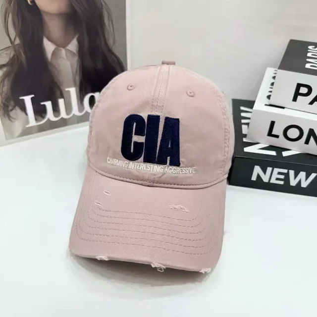 Unbranded Hats CIA Embroidered Distressed Baseball Cap product detail image 3