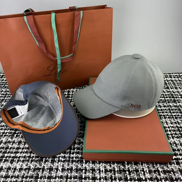 BOSS Hats Six-Panel Baseball Cap with Side Wordmark product detail image 3