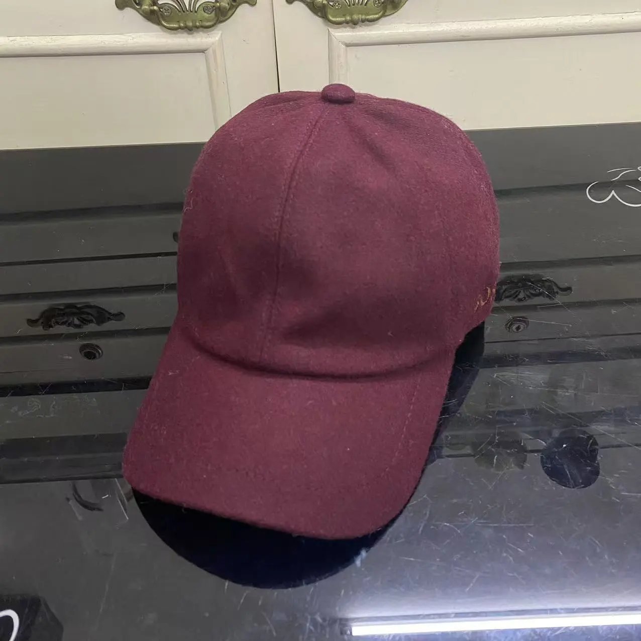 Unbranded Hats Wool-Blend Baseball Cap image 2