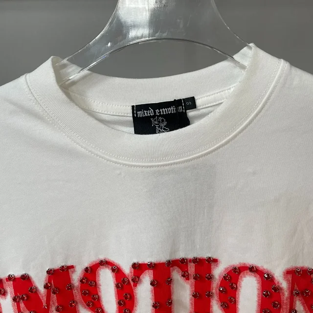 Mixed Emotion T-Shirts Rhinestone Emotions Never Die Graphic product detail image 23