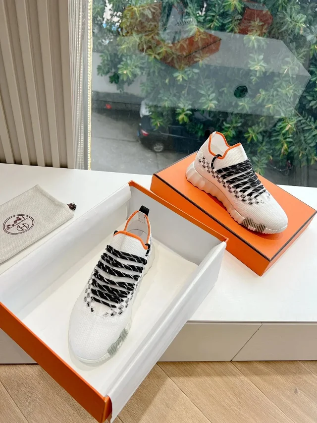 Hermès Sneakers Bouncing knit high-top product detail image 40