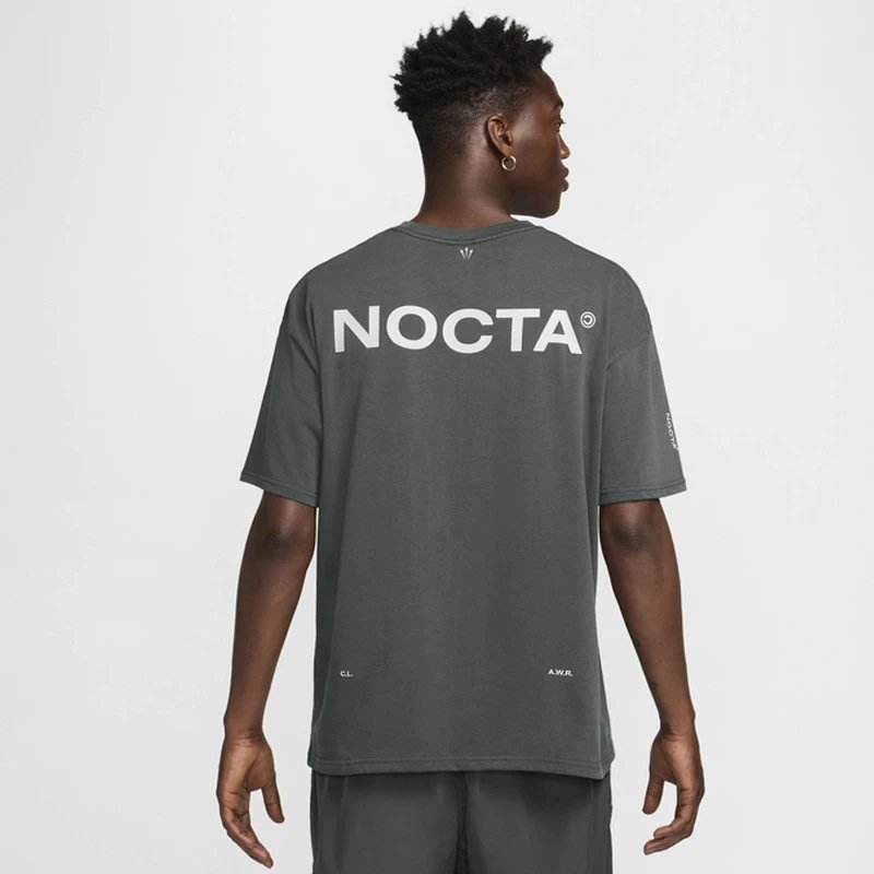 NOCTA T-Shirts Logo Print Short-Sleeve T-Shirt — Dark gray