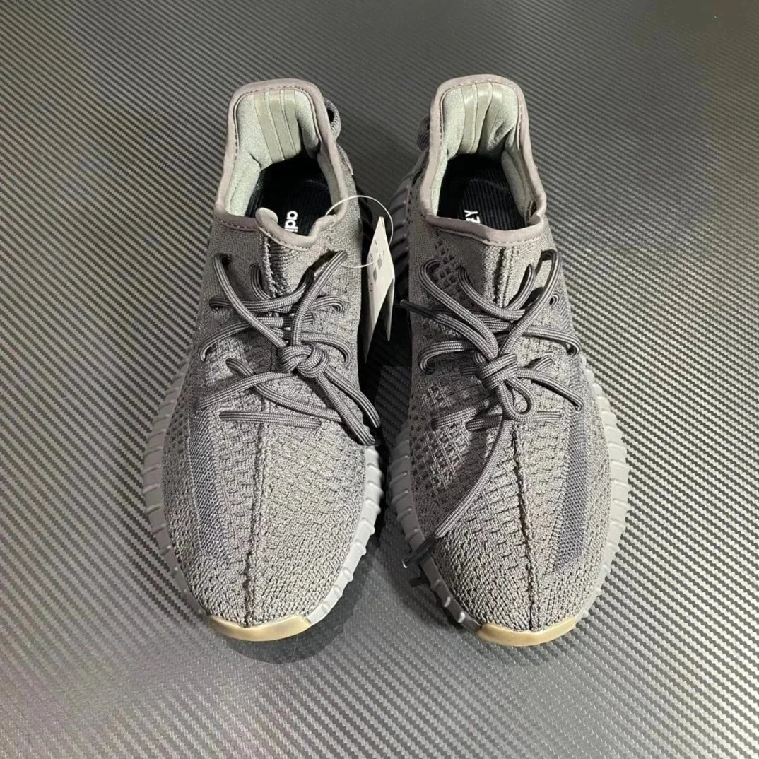 Adidas Yeezy 350 Grey White Black Beige Knit Sneakers