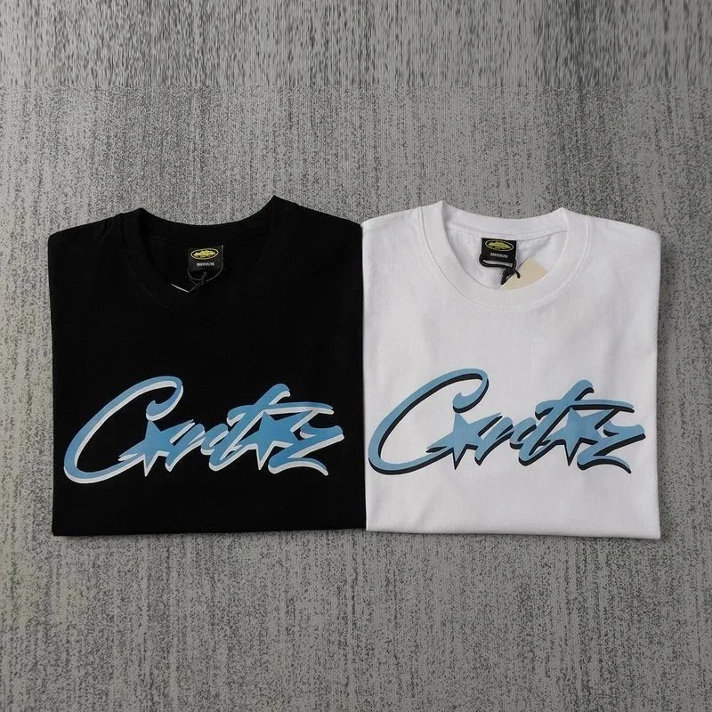 Corteze Graphic Print White Black Streetwear T-Shirt