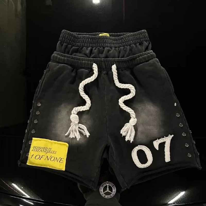 Black Denim Shorts Black Washed Casual