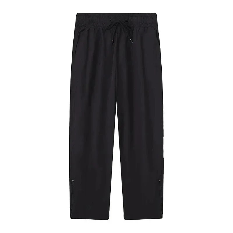 Sportswear Track Pants Black Red and Blue White Embroidered Arrow Design
