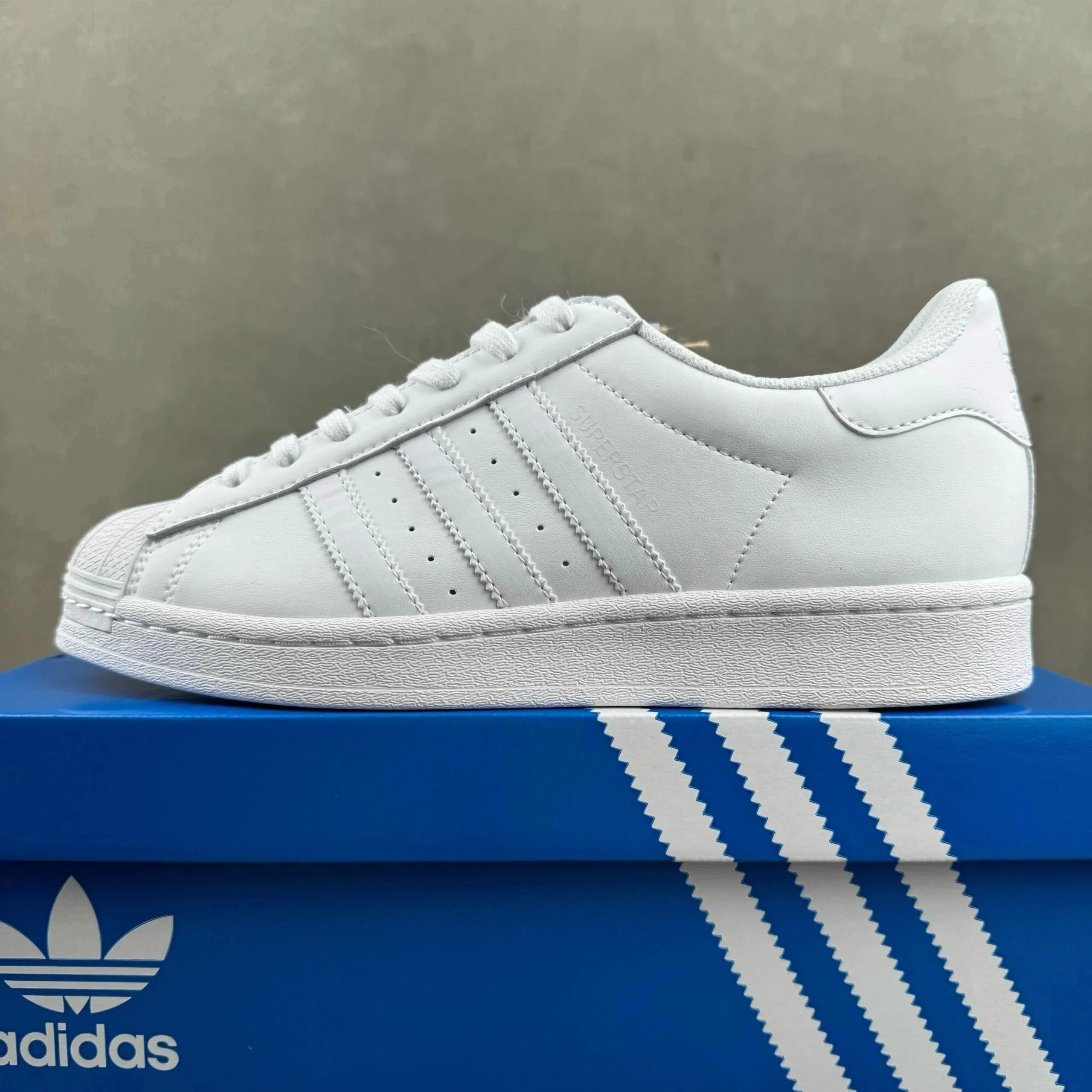 Adidas Superstar White Black Classic Sneakers
