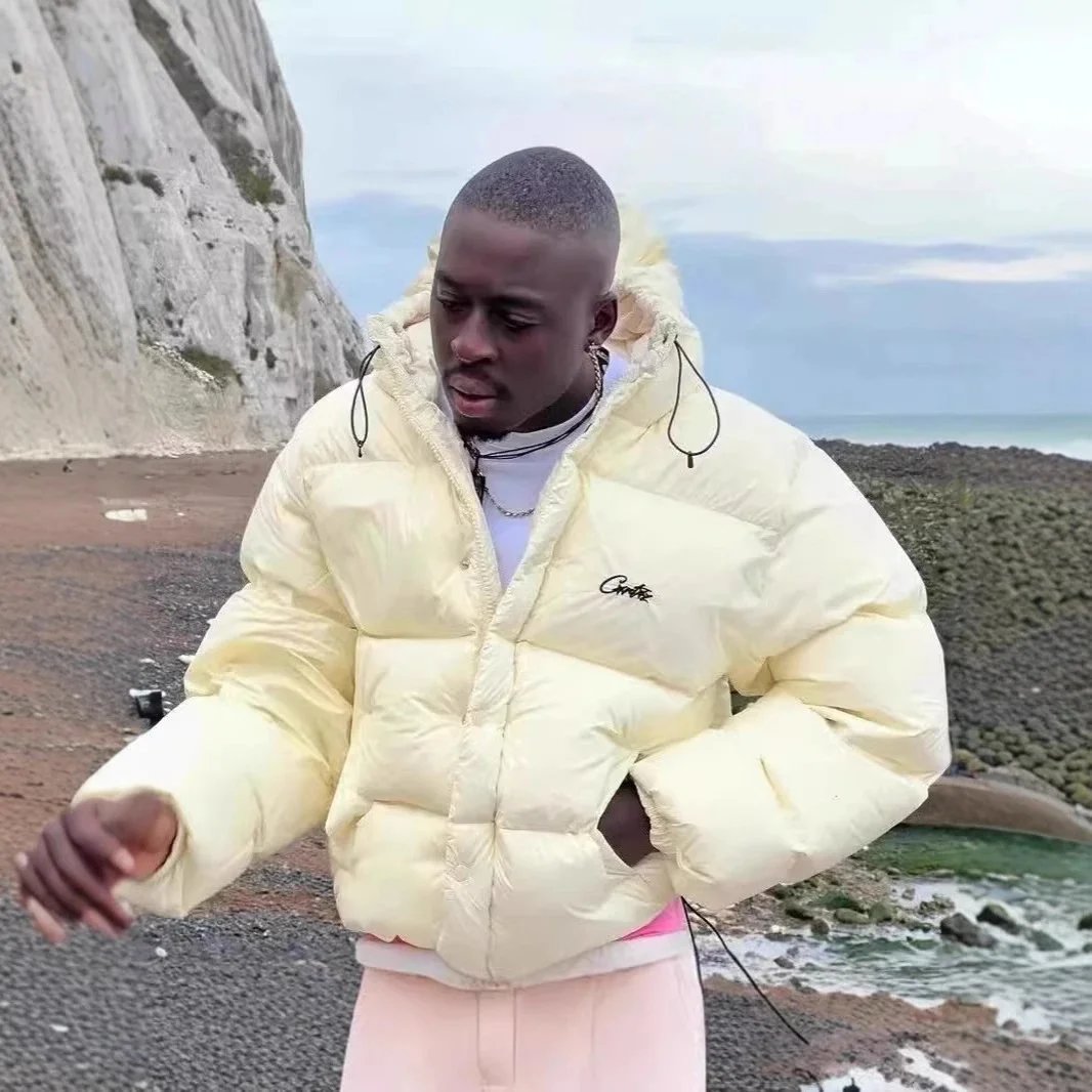 Carhartt WIP Puffer Jacket Brown Oversized Hooded Winter Coat
