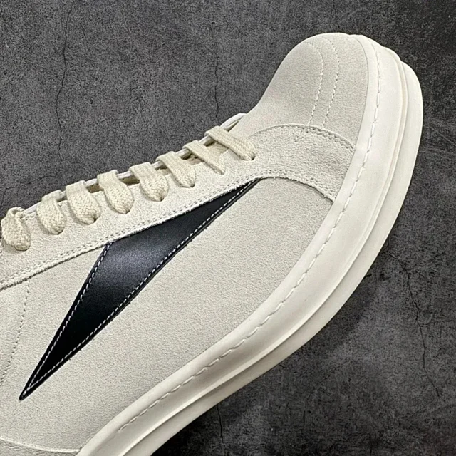 Unbranded Sneakers Low-Top Suede with Contrast Side Panel product detail image 33