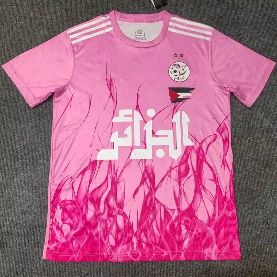 A Bathing Ape Football Jerseys Inter Miami CF camouflage jersey — 2526 Algeria Special Edition Pink