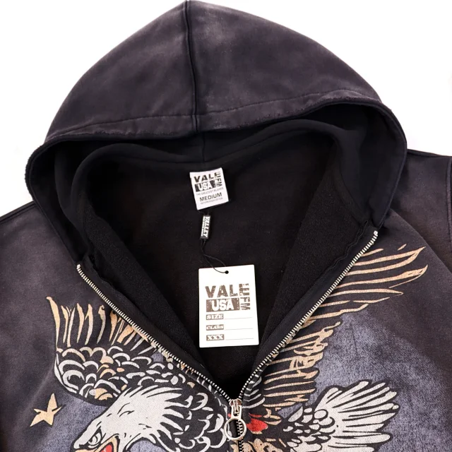 Valley Dreams Eagle Graphic Zip Hoodie and Sweatpants product detail image 21