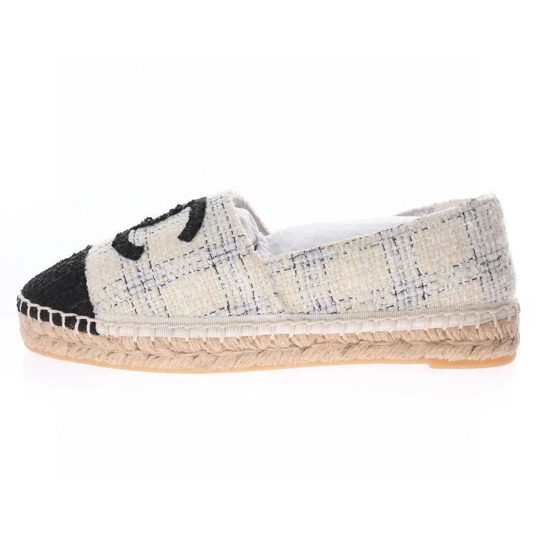 Chanel Casual Shoes Quilted Cap-Toe Espadrilles — 11