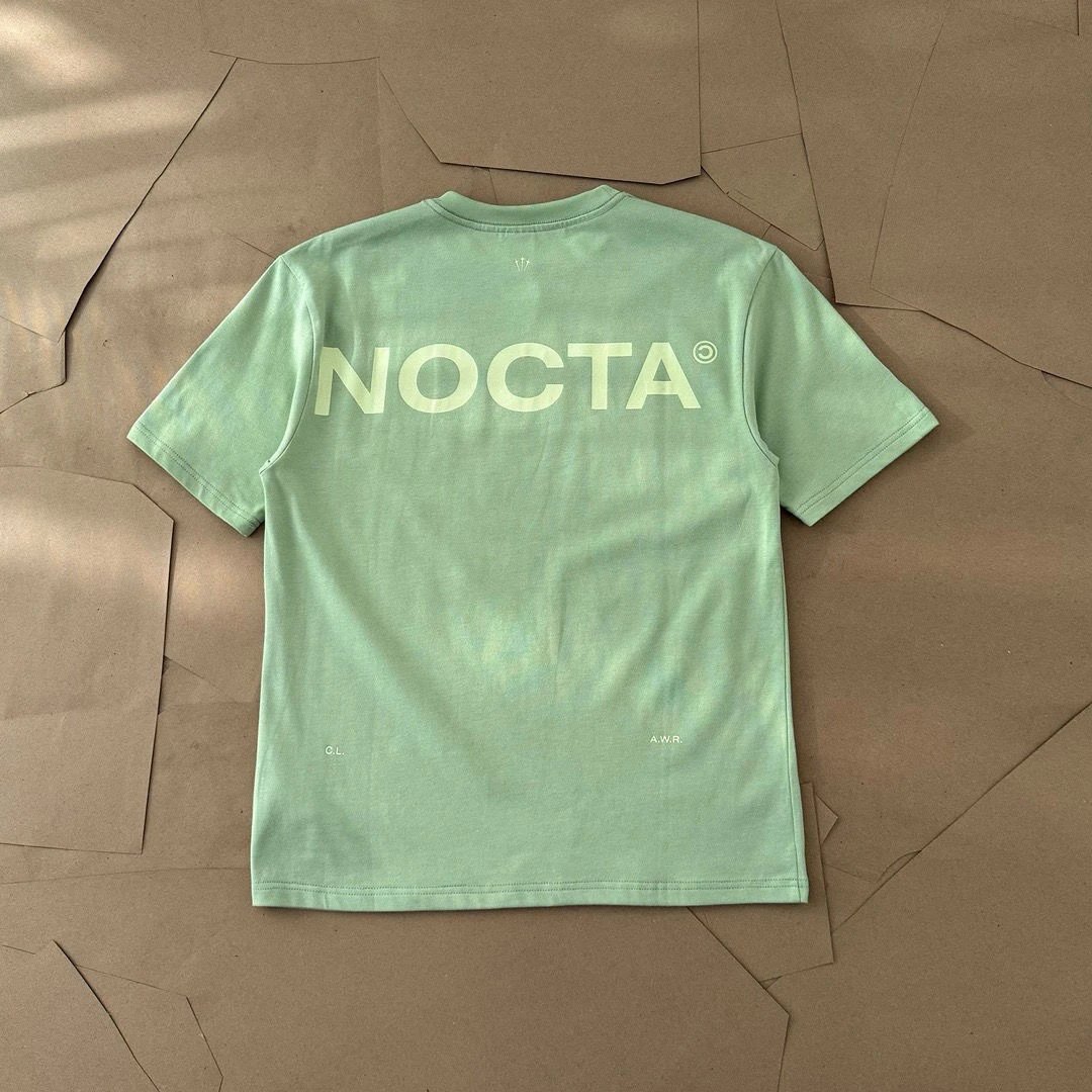 NOCTA T-Shirts Logo Print Short-Sleeve T-Shirt — Fruit green