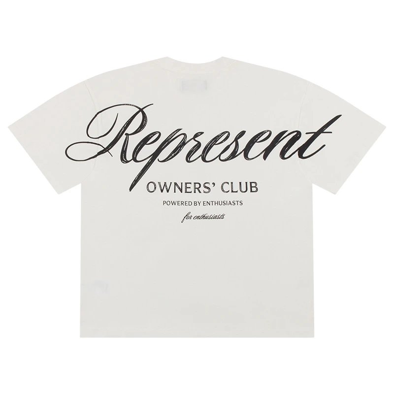 Represents Owners' Club Off White Graphic Print T-Shirt