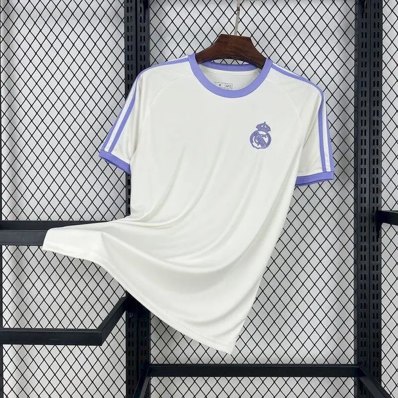 Unbranded Football Jerseys Club team designs — 2425 Real Madrid Casual White