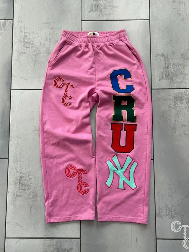 Unbranded Trousers Straight-Leg Graphic Appliqué product detail image 12