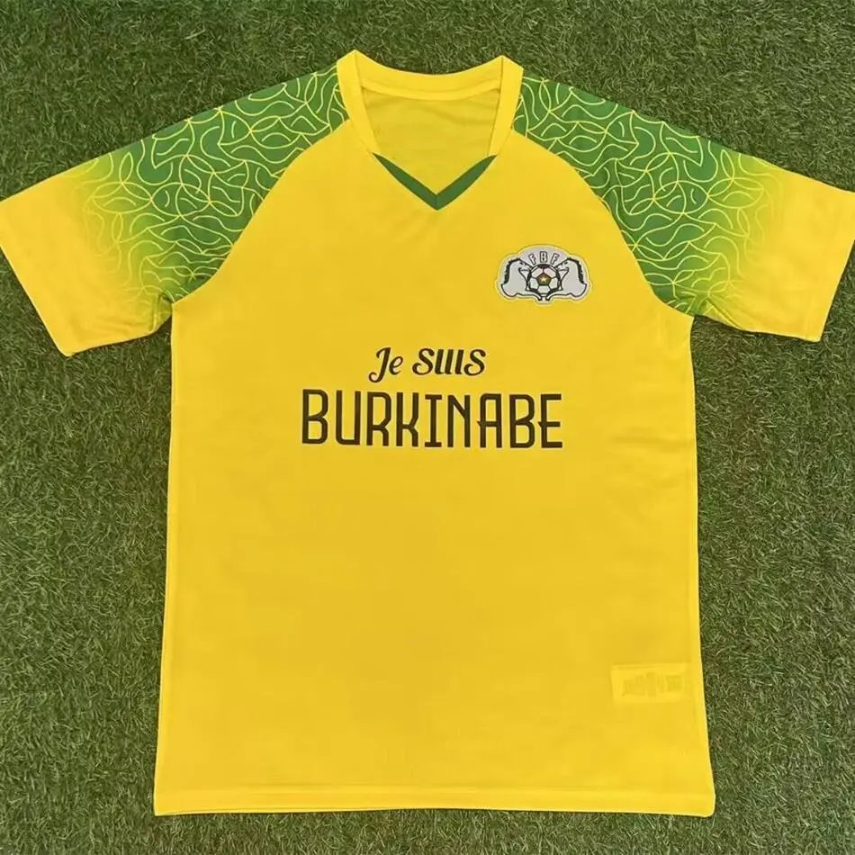 Unbranded Football Jerseys National Team Jersey — 2627 Burkina Faso Special Edition Yellow