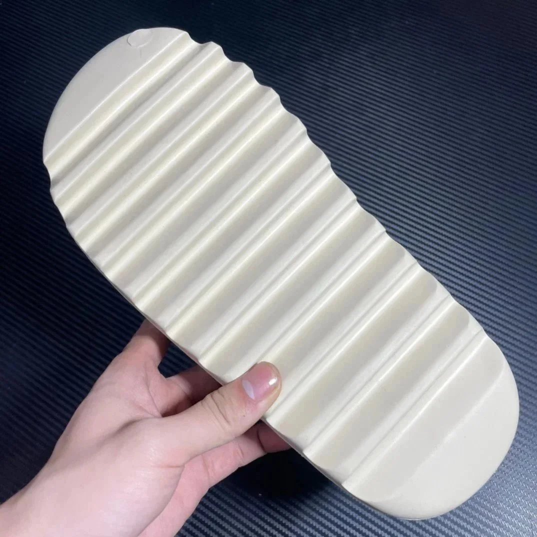 Adidas Yeezy Slide Beige Green White Casual Slides