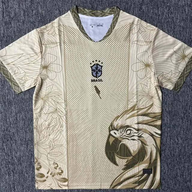 CBF Football Jerseys Brazil graphic jersey product detail image 4