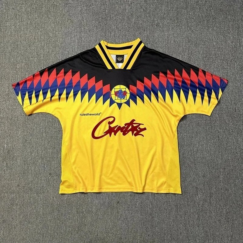 Cruz Azul 1996 Yellow Blue Retro Soccer Jersey