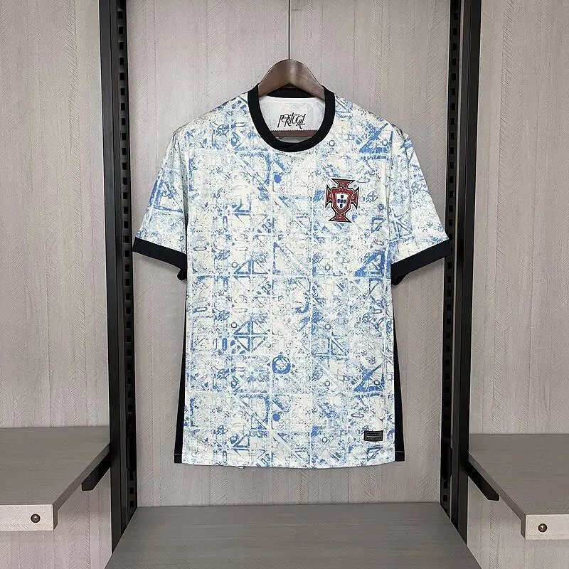 Unbranded Football Jerseys National Team Graphic Jersey — 2425 Portugal away game