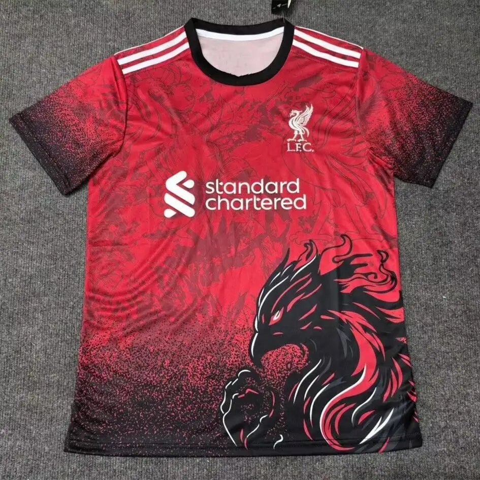 Liverpool Football Jerseys Short-Sleeve Jersey — 2425 Liverpool Red Phoenix