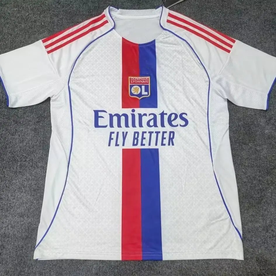 Kappa Football Jerseys Short-Sleeve Club Jersey — Lyon’s home stadium, Groupama Stadium