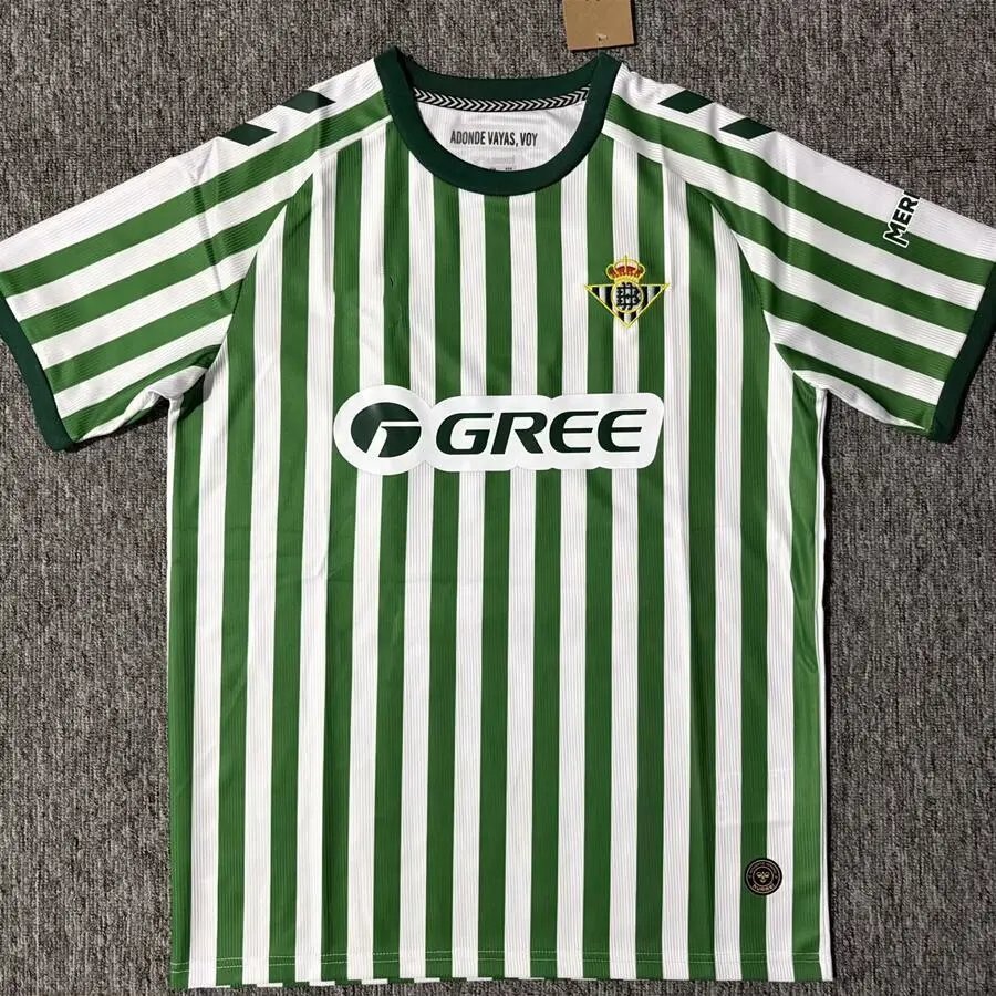 Spain Football Jerseys Short-Sleeve Jersey — 2526 Betis Home Final Edition