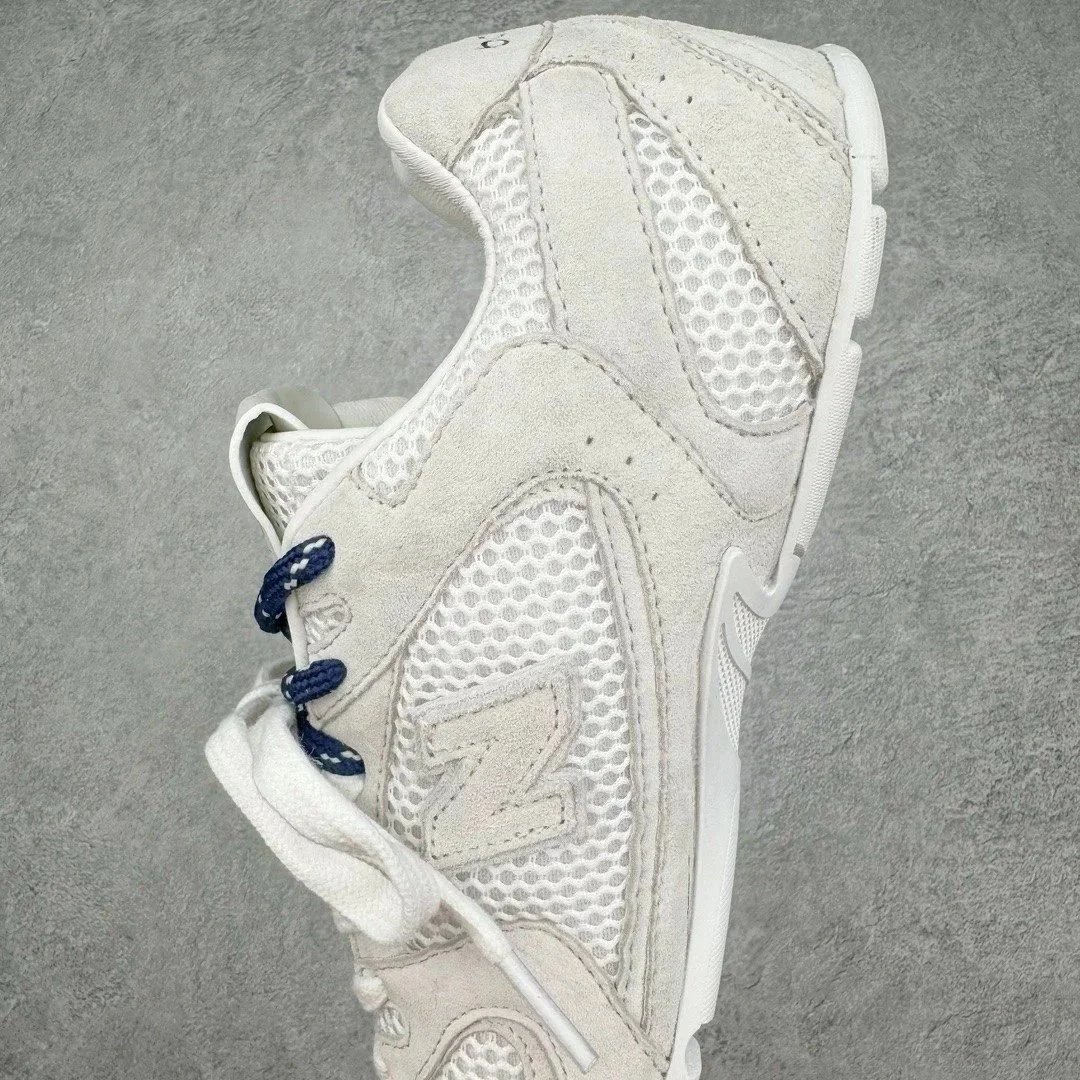 Miu Miu New Balance 530 White Mesh Sneakers