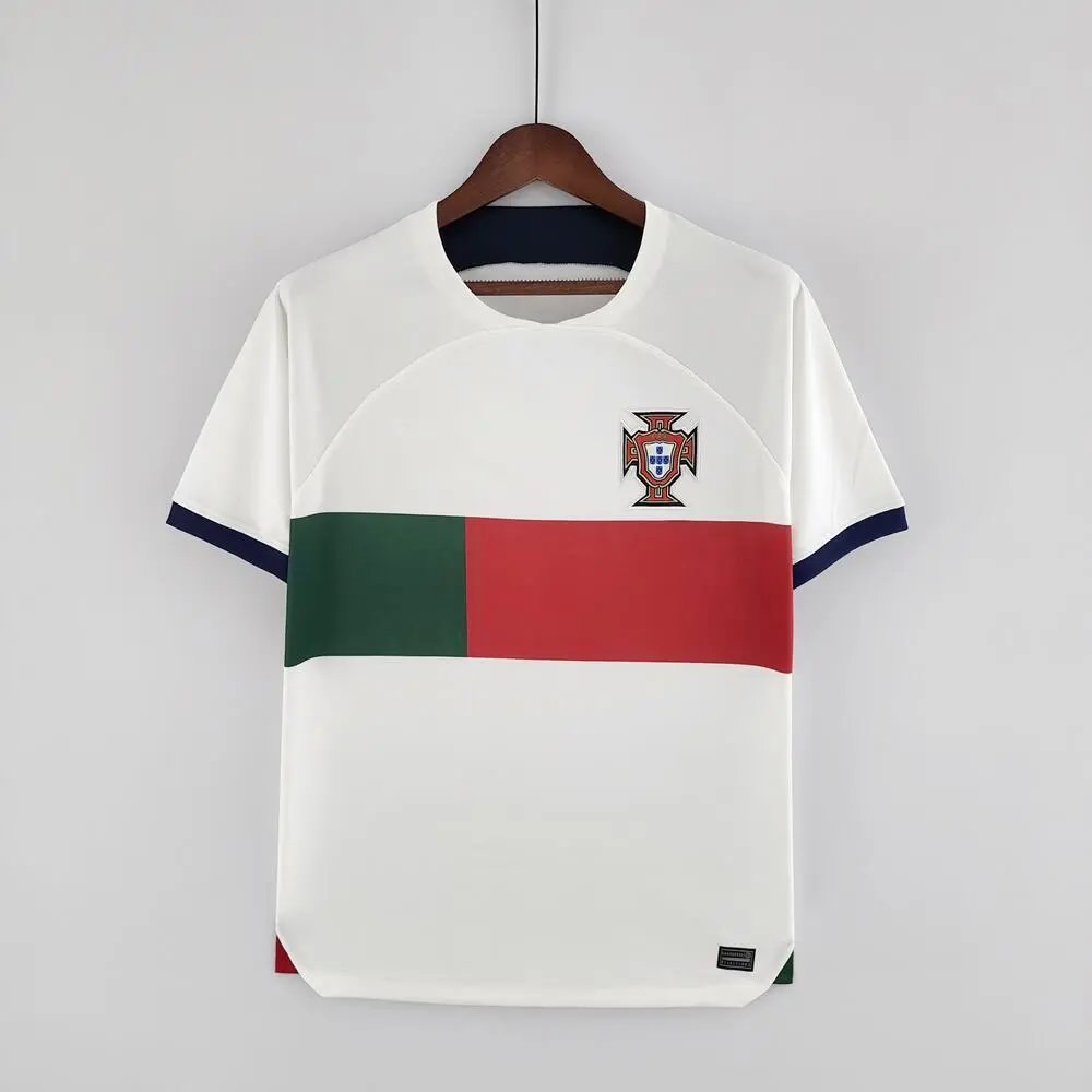 Unbranded Football Jerseys Short-Sleeve Portugal and Club Jersey — 2022 Portugal away game